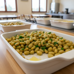 Flageolets verts persillés - Recette restauration collective