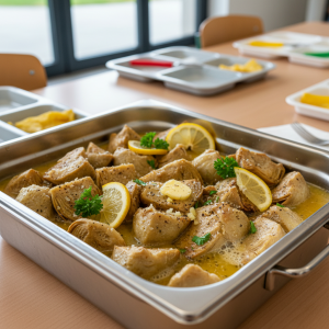 Fonds d'artichauts au beurre citronné - Recette restauration collective