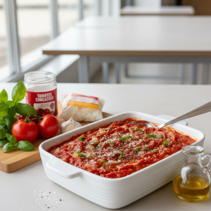 Fondue de tomates au basilic - Recette restauration collective