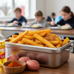 Frites au paprika - Recette restauration collective