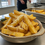 Frites au parmesan - Recette restauration collective