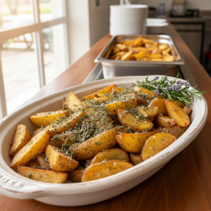 Frites aux herbes de Provence - Recette restauration collective