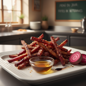 Frites de betteraves - Recette restauration collective