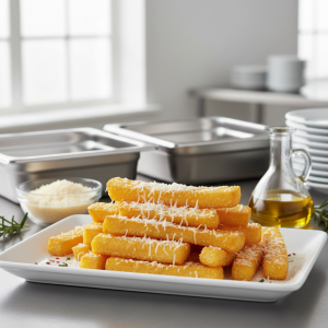 Frites de polenta - Recette restauration collective