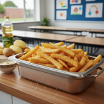 Frites maison croustillantes - Recette restauration collective