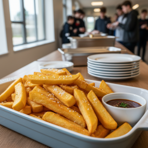 Frites steakhouse - Recette restauration collective