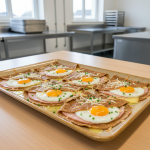 Galettes complètes (jambon-œuf-fromage) - Recette restauration collective