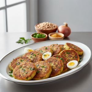 Galettes de pois chiches - Recette restauration collective