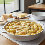 Gnocchis à la crème de parmesan - Recette restauration collective