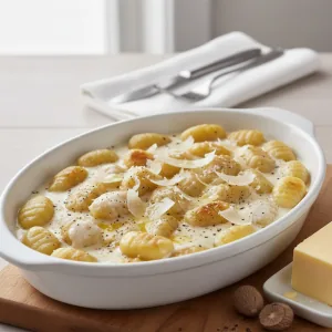 Gnocchis à la crème fraîche - Recette restauration collective