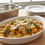 Gnocchis au beurre et sauge - Recette restauration collective