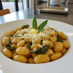 Gnocchis au beurre et sauge - Recette restauration collective