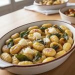 Gnocchis au beurre et sauge - Recette restauration collective