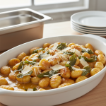 Gnocchis au beurre et sauge - Recette restauration collective