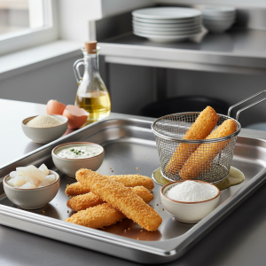 Goujonnettes de poisson - Recette restauration collective