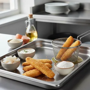 Goujonnettes de poisson - Recette restauration collective
