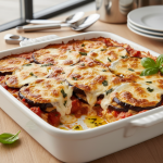 Gratin d'aubergines à la parmigiana - Recette restauration collective