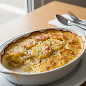 Gratin dauphinois - Recette restauration collective