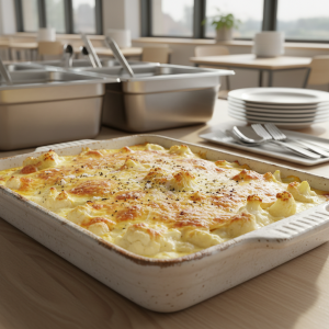 Gratin de chou-fleur classique - Recette restauration collective