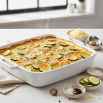 Gratin de courgettes à la béchamel - Recette restauration collective
