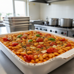 Haricots blancs à la provençale - Recette restauration collective