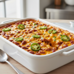 Haricots rouges crémeux au cheddar et jalapeño - Recette restauration collective