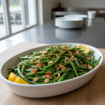 Haricots verts Amandine - Recette restauration collective