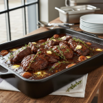 Jus de bœuf au thym - Recette restauration collective