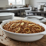 Kasha aux oignons - Recette restauration collective