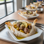 Kleftiko (agneau grec en papillote) - Recette restauration collective