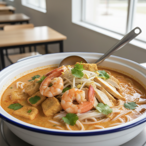 Laksa - Recette restauration collective