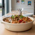 Lapin chasseur - Recette restauration collective