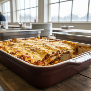 Lasagnes à la bolognaise - Recette restauration collective