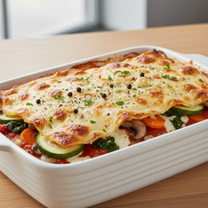 Lasagnes végétariennes - Recette restauration collective