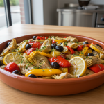 Légumes confits au citron et olives - Recette restauration collective