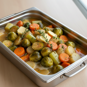 Légumes d'hiver braisés - Recette restauration collective