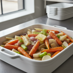 Légumes étuvés au beurre - Recette restauration collective