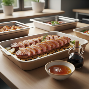 Magret de canard au miel - Recette restauration collective