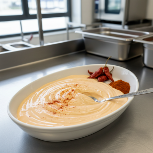 Mayonnaise au piment - Recette restauration collective