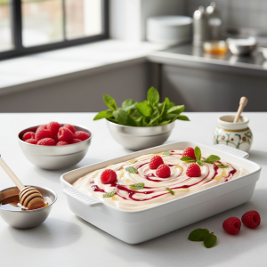 Mayonnaise au vinaigre de framboise - Recette restauration collective