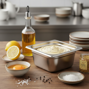 Mayonnaise traditionnelle - Recette restauration collective