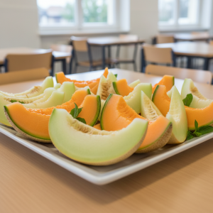 Melon nature - Recette restauration collective