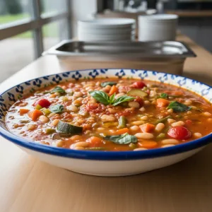 Minestrone - Recette restauration collective