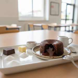 Moelleux au chocolat - Recette restauration collective