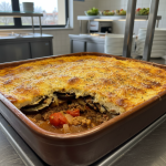 Moussaka d'agneau - Recette restauration collective