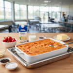 Mousseline de poivrons rouges - Recette restauration collective