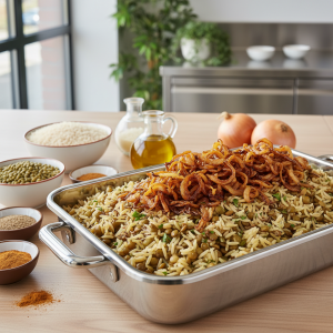 Mujadara (Liban) - Recette restauration collective