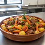 Navarin d'agneau printanier - Recette restauration collective