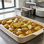 Navets braisés au bouillon - Recette restauration collective