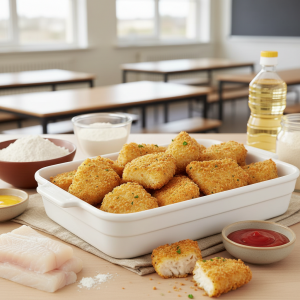 Nuggets de poisson - Recette restauration collective